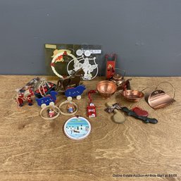 Collection Of Vintage & Modern Christmas Ornaments