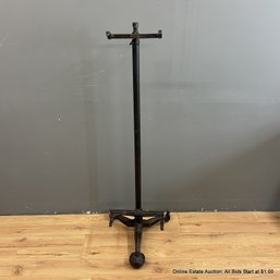 Vintage Adjustable Metal Art Holder From L'Ecole Art Co. With Two Wheels (LOCAL PICKUP ONLY)