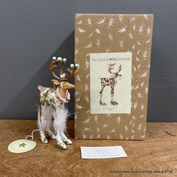 Patience Brewster Dashaway Vixen Handmade Krinkles Ornament In Original Box