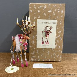 Patience Brewster Dashaway Dancer Handmade Krinkles Ornament In Original Box
