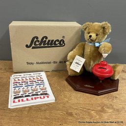 Schucco Limited Edition Tricky Musical-Top Bear With Stand And Certificate In Original Box