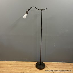 Telescoping Bridge Lamp Without Shade, Tested And Work (Local Pick-up Only)
