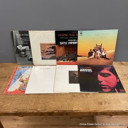 Eight Vinyl Record Collection With Living Strings, Seattle Symphony, Feliciano, Long John Baldry, And More