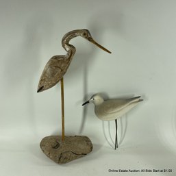 2 Decorative Birds
