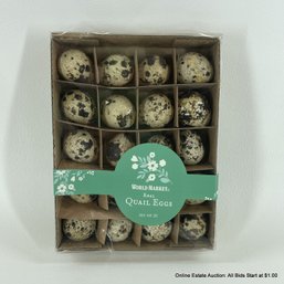 Set Of 20 Real Quail Eggs From World Market