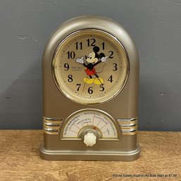 Seiko Quartz Mickey Mouse Vintage Style Jukebox Mantle Clock