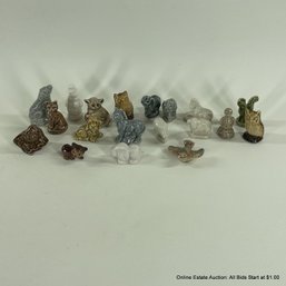 Assorted Wades Ceramic Tea Charms, 19 In Total