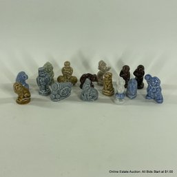 Assorted Wades Ceramic Tea Charms, 15 In Total