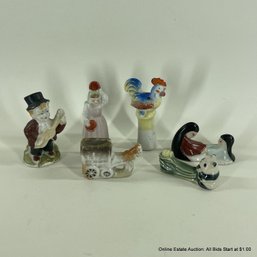 Six Assorted Porcelain Figurines