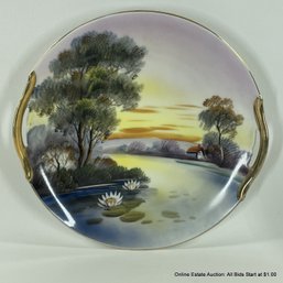 Noritake Japanese Hand Painted Porcelain Plate
