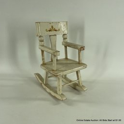 Vintage Dollhouse Strombecker Rocking Chair