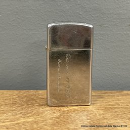1966 Zippo Lighter Engraved