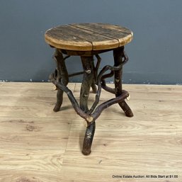 Branch Wood Stool (LOCAL PICK UP ONLY)
