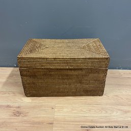Rectangle Basket With Lid (LOCAL PICK UP ONLY)