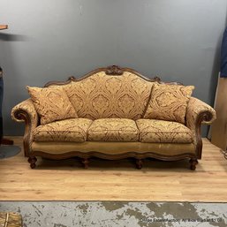 Thomasville Moulin Rouge Art Nouveau Style Sofa With Two  (LOCAL PICK UP ONLY)