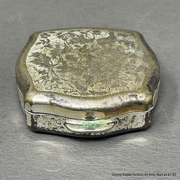 Stanton Silver Plated Pill Box