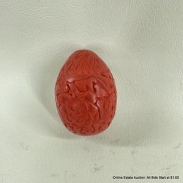 Red Cinnabar Egg