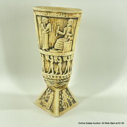 Plaster Greek Style Vase