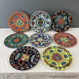 8 Bopla Switzerland Assorted Patterns 12' Chop Plates