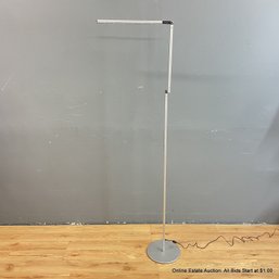 Koncept Three Part Folding Floor Lamp In Silver (LOCAL PICKUP OR UPS STORE SHIP ONLY)
