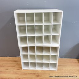 Two-Piece Shoe Cubby Storage System (LOCAL PICK UP ONLY)