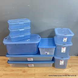 Assortment Of Rubbermaid & Sterlite Totes (LOCAL PICKUP ONLY)