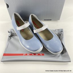 Prada Nappa Sport Slip-on Shoes Women's Size 38.5 With Original Box
