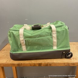 Lands' End Rolling Duffle Bag With Monograming 14' X 26' X 14.5'H (LOCAL PICKUP ONLY)