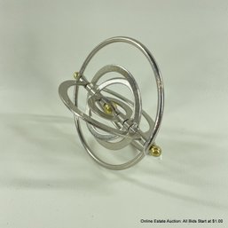 Metal Orbital Movement Decorative Object