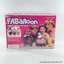 Faballoon New In Box Fantastic Gift Balloon Maker!