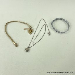 2 Vintage Bracelets And A Tiny Locket