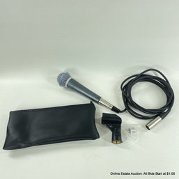 Shure BETA 58A Supercardioid Dynamic Vocal Microphone In A Branded Shure Beta Padded Case