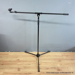 K & M On Stage Stands Msa7020tb Tripod Telescoping Boom Microphone Stand