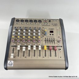 RMS Six Channel Powered Mixer PMC-6200 16 DSP Digital Multi Effects