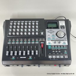 Tascam DP-01FX/CD- 8-Track Digital Hard Disc Recorder With Power Cord