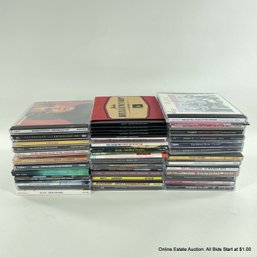 Collection Of 40 Assorted CDs By Various Artists-Van Morrison, Roy Orbison, The Ventures & More