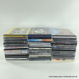 Collection Of 40 Assorted CDs By Various Artists-Tom Petty, Pink Floyd, The Ramones And More