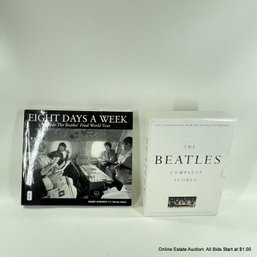 Pair Of Beatles Hardcover Coffee Table Books