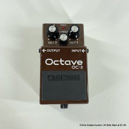 Boss Octave OC-2 Guitar Effects Pedal