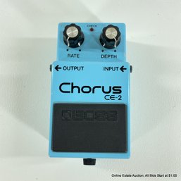 Boss Chorus CE-2 Guitar Effects Pedal