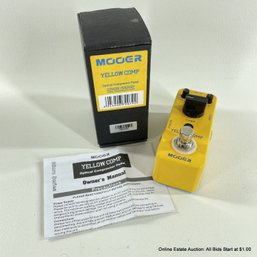 Mooer Micro Series Yellow Comp Optical Compressor Guitar Pedal
