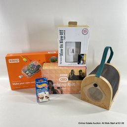 Microbit Technology Kit, Build Your Own Computer Kit, Hot Wheel Cars, Nature House, And Novelty Light Switch