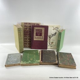 Nine Antique And Vintage Books