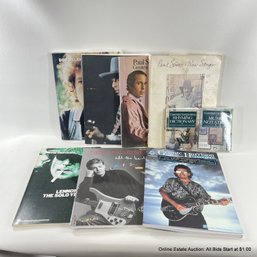 Large Assortment Of Songbooks From Paul Simon, Bob Dylan, George Harrison, Paul McCartney, John Lennon, More