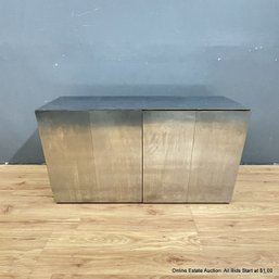 Stainless Steel Veneer Cabinet With Shelf (LOCAL PICK UP ONLY)