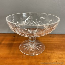 Waterford Crystal Glass Pedestal Bowl