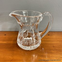 Waterford  Crystal Glass 6 Oz Creamer Pitcher