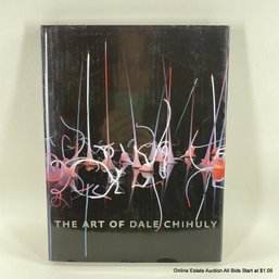 The Art Of Dale Chihuly Full-Cover Hard Cover Coffee Table Book