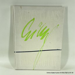 Signed Dale Chihuly Venetians Full Color Hardcover Book, Signed In Acrylic Ink, Missing Dust Jacket