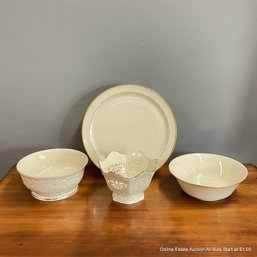 Assorted Lenox Porcelain Serving Dishes